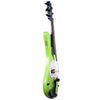 Outlaw Fiddle EV3 5-String Electric Violin, Kryptonite Green