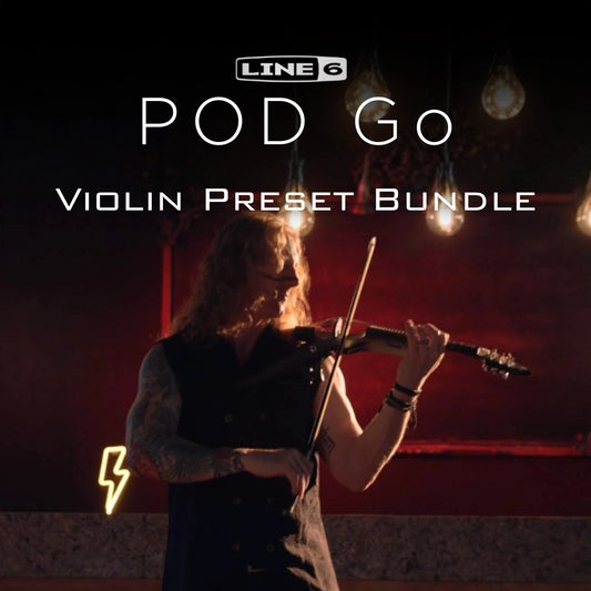 Violin Preset Bundle for Line 6 POD Go, by Matt Bell