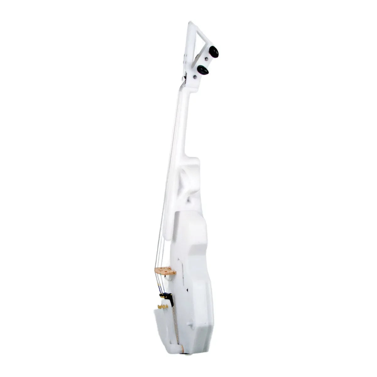OpenFab Strata Glow 5-String Acoustic-Electric Violin, White with