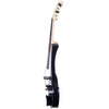 Cantini Violín eléctrico audífono con MIDI, negro brillante