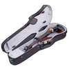 USED Yamaha YEV-105BL Octave Electric Violin, Excellent Condition with Wittner FineTune Pegs and Bobelock 1007 wooden case