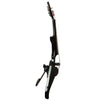 Wood Violins Viper 5-string Fretted Electric Violin, Gloss Black