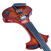 ZETA SV44 Jazz Modern 4-string electric violin, Roasted Flame Maple top & neck, Cremona Burst