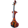 ZETA SV44 Jazz Modern 4-string electric violin, Roasted Flame Maple top & neck, Cremona Burst