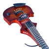 ZETA JV45 Jazz Fusion 5-string 'ZERO' fretted electric violin with MIDI, Roasted Flame Maple top & neck, Cremona Burst finish