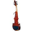 ZETA JV45 Jazz Fusion 5-string 'ZERO' fretted electric violin with MIDI, Roasted Flame Maple top & neck, Cremona Burst finish