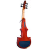 ZETA JV45 Jazz Fusion 5-string 'ZERO' fretted electric violin with MIDI, Roasted Flame Maple top & neck, Cremona Burst finish