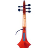 ZETA JV45 Jazz Fusion 5-string 'ZERO' fretted electric violin with MIDI, Roasted Flame Maple top & neck, Cremona Burst finish