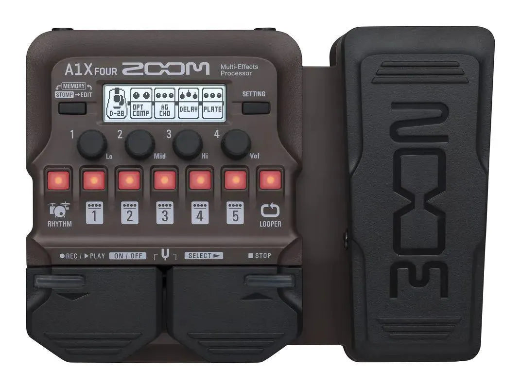 Zoom A1X Four Multi-Effects Processor Zoom A1X Four Multi-Effects Processor