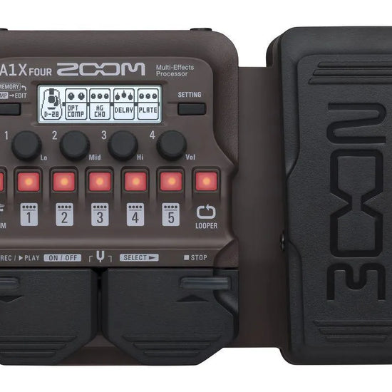 Zoom A1X Four Multi-Effects Processor - Electric Violin Shop