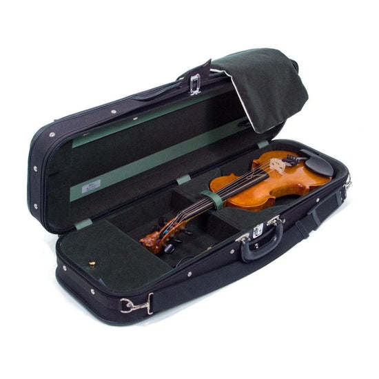 Aceto Violect 5-String electric violin, carved wolf's head scroll and inlaid fingerboard - Electric Violin Shop