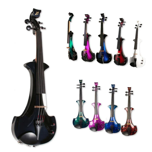 Bridge Violins Aquila 4-string hollow body electric violin - assorted finishes - Electric Violin Shop