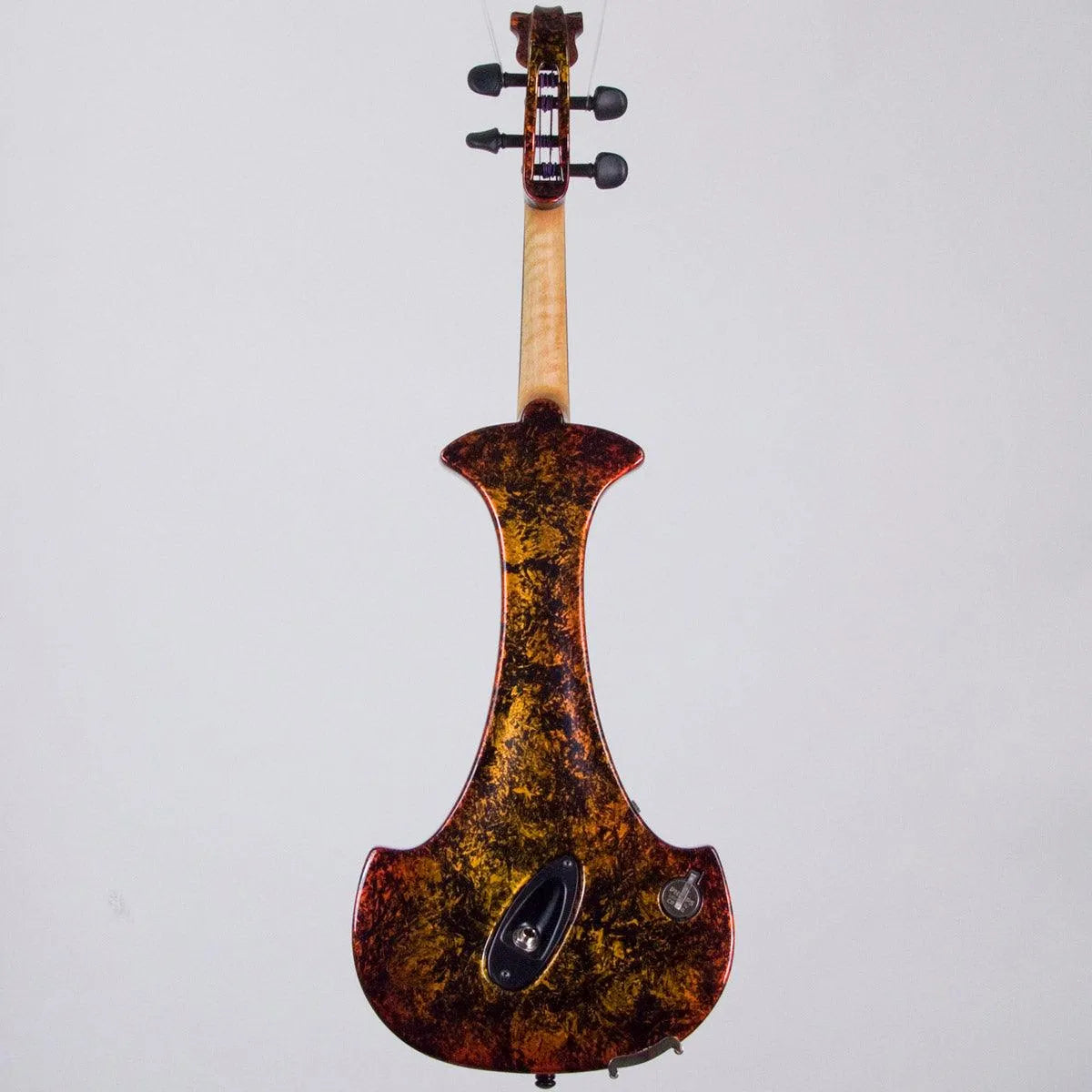 Bridge Aquila Dragon custom model, 'Glowing Embers' finish - Electric Violin Shop