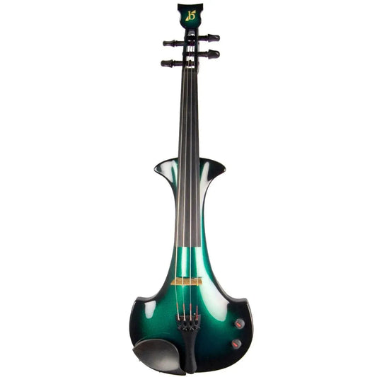 Bridge Violins Aquila 4-String Electric Violin, Green/Black Burst