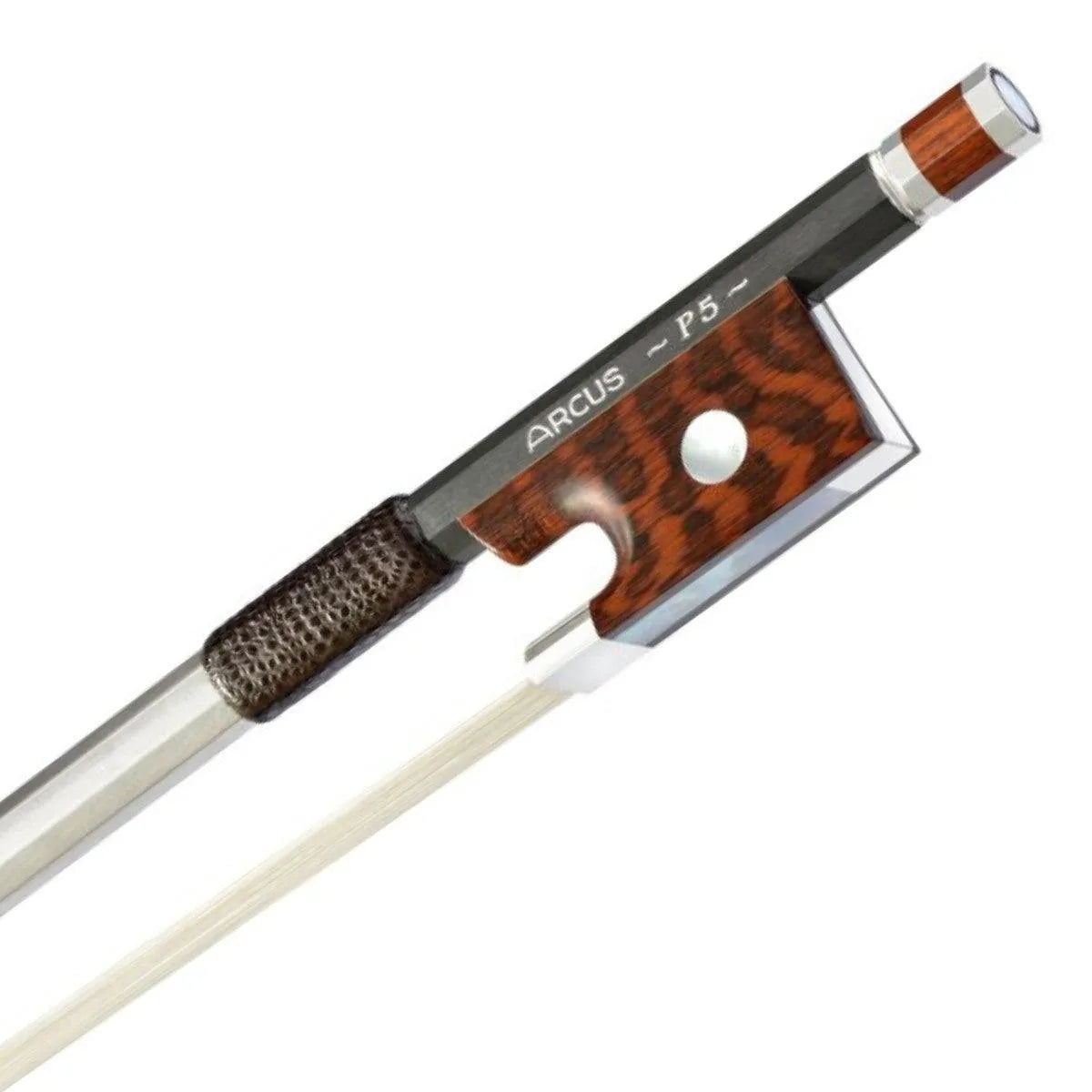 Arcus P5 Carbon Fiber Violin Bow with Octagonal Stick - Electric Violin Shop