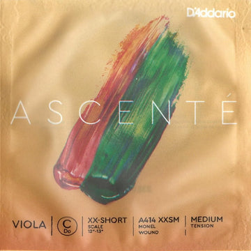 D'addario Ascenté Viola XX-Short-Scale Viola C-String, 4/4 Violin Compatible - Electric Violin Shop