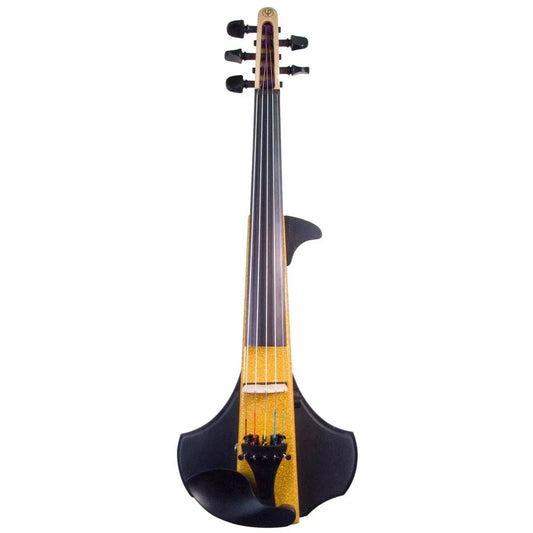 Auro A3 Electric Violin, 5-String Gold Metallic