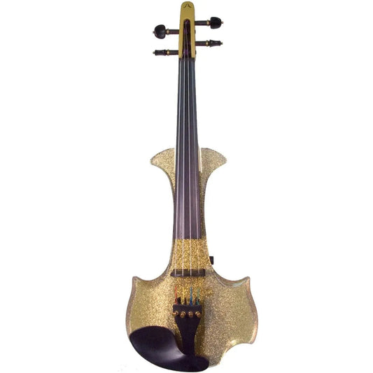 Aurora Classic electric violin with LED lights, 4-string Gold
