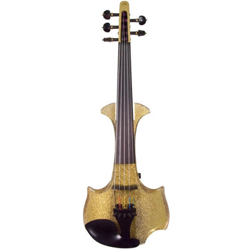 Aurora Classic electric violin with LED lights, 5-string Gold