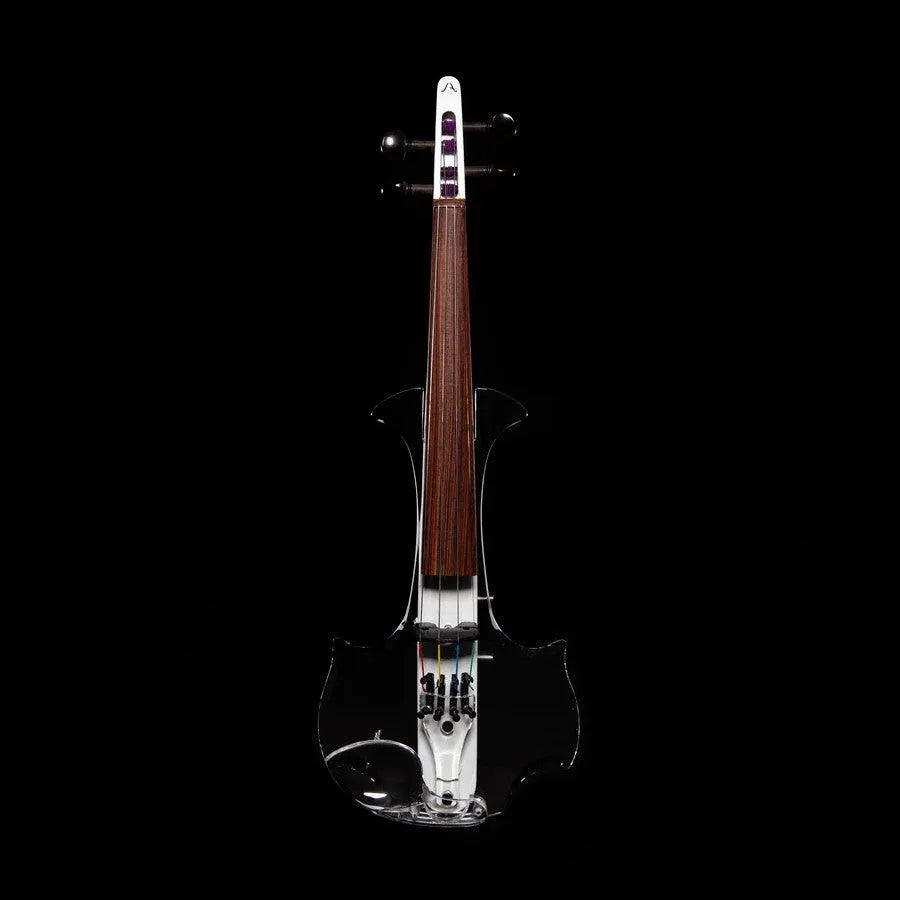 Aurora Classic violin, 4 or 5 string, assorted colors - acrylic body - LED lights - Electric Violin Shop