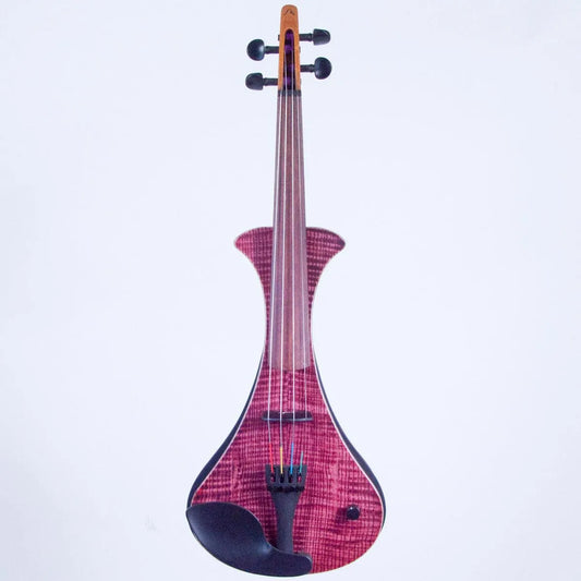 Aurora WS 4-string electric violin with transparent purple finish - Electric Violin Shop