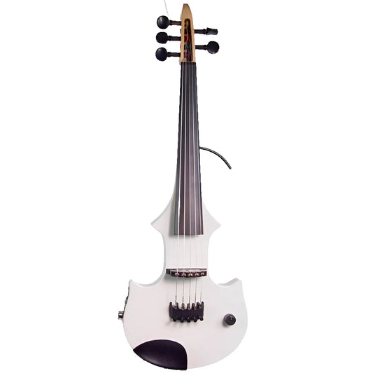 ZETA JV45 Jazz Fusion violín de 5 cuerdas, blanco brillo PEDIDO ESPECIAL