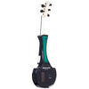 Cantini Earphonic 5-String Fretted Electric Violin with MIDI, Green/Black Sunburst