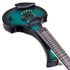 Cantini Earphonic 5-String Fretted Electric Violin with MIDI, Green/Black Sunburst