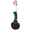 Cantini Earphonic 5-String Fretted Electric Violin with MIDI, Green/Black Sunburst