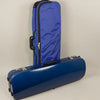 Bobelock 1060 oblong violin case, Blue/Grey - Electric Violin Shop