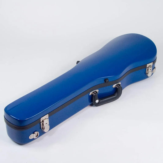 Bobelock 1007 shaped violin case, blue/grey - Electric Violin Shop