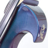 Violonchelo eléctrico Bridge Draco, acabado en color violeta/verde