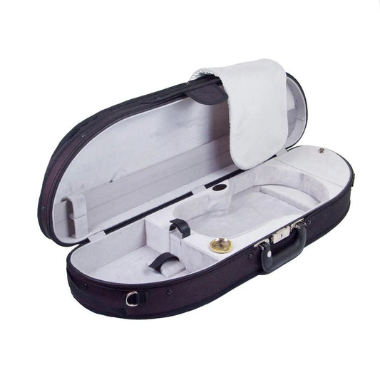 Bobelock wooden 1047 violin case, black/grey - Electric Violin Shop