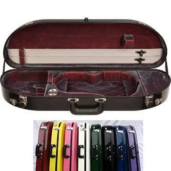 Bobelock 1047 Fiberglass Half-Moon Violin Case - Electric Violin Shop