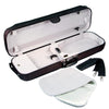 Bobelock B1002 Oblong Wooden Violin Case with Nylon Cordura Exterior & Velour Interior - Electric Violin Shop