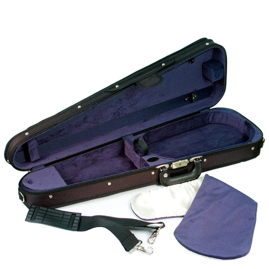 Bobelock B1027 Arrow Shaped Velour Violin Case - Electric Violin Shop