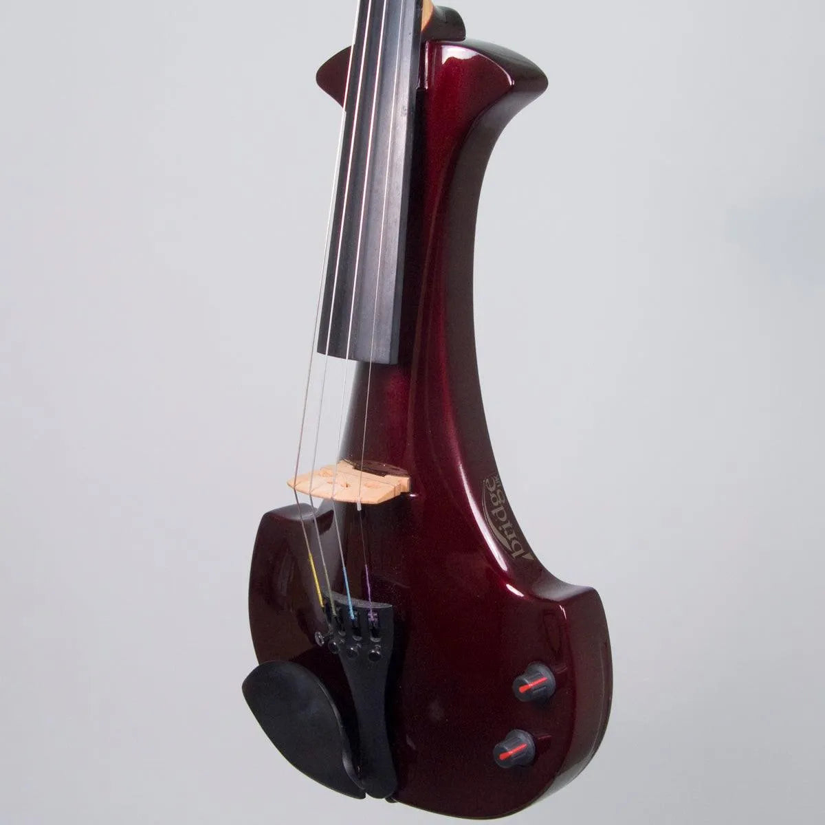 Bridge Aquila Dragon custom model, Bordeaux Pearl - Electric Violin Shop