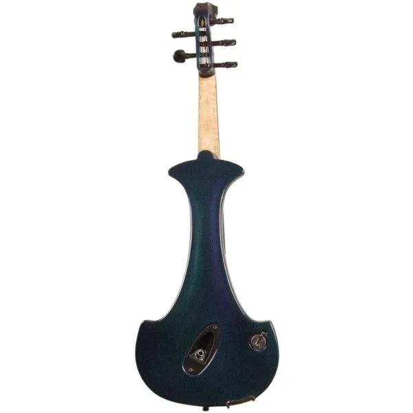 Bridge Lyra electric violin, Iridescent Purple/Green - Electric Violin Shop