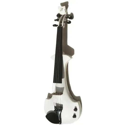Bridge Violins Lyra 5-String Electric Violin, White