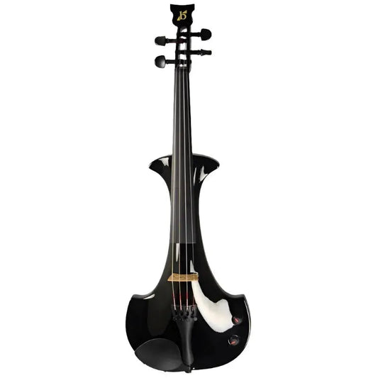 Bridge Violins Aquila 4-String Electric Violin, Black