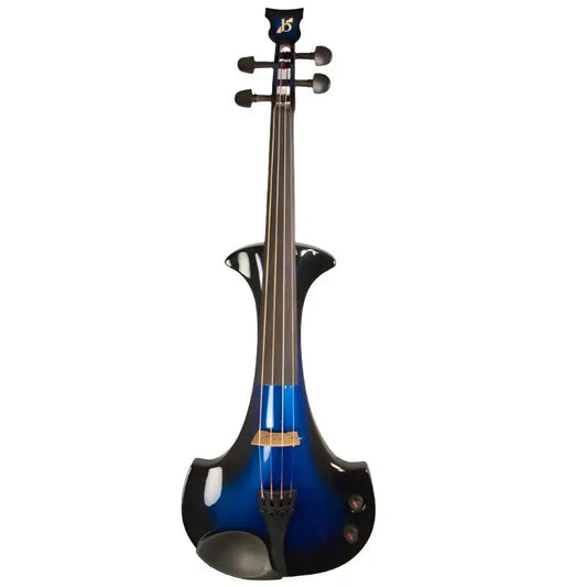 Bridge Violins Aquila 4-String Electric Violin, Blue/Black Burst
