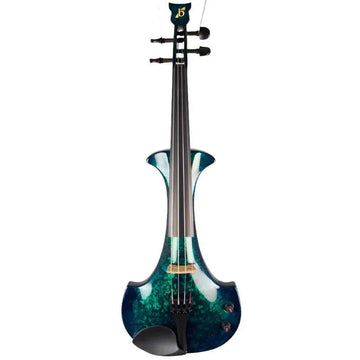 Bridge Violins Aquila 4-String Electric Violin, Green Marble