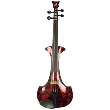 Bridge Violins Aquila 4-String Electric Violin, Red Marble