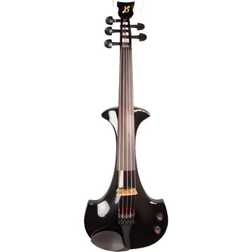 Bridge Violins Lyra 5-String Electric Violin, Black
