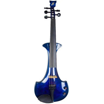 Bridge Violins Lyra 5-String Electric Violin, Blue Marble