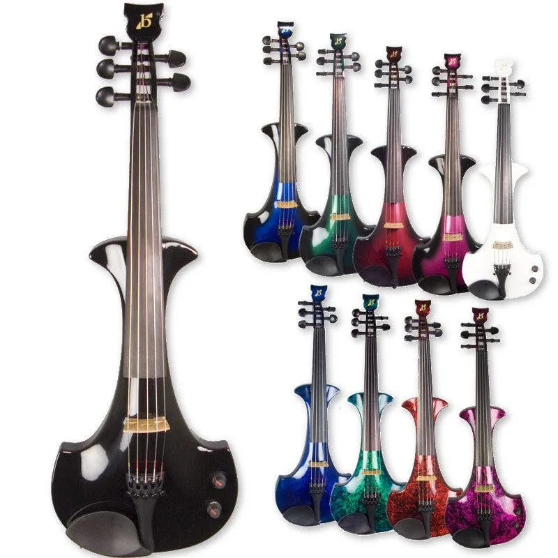 Bridge Violins Lyra 5-string hollow body electric violin - assorted finishes - Electric Violin Shop