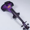 Bridge Aquila electric violin, Purple/Black - Electric Violin Shop