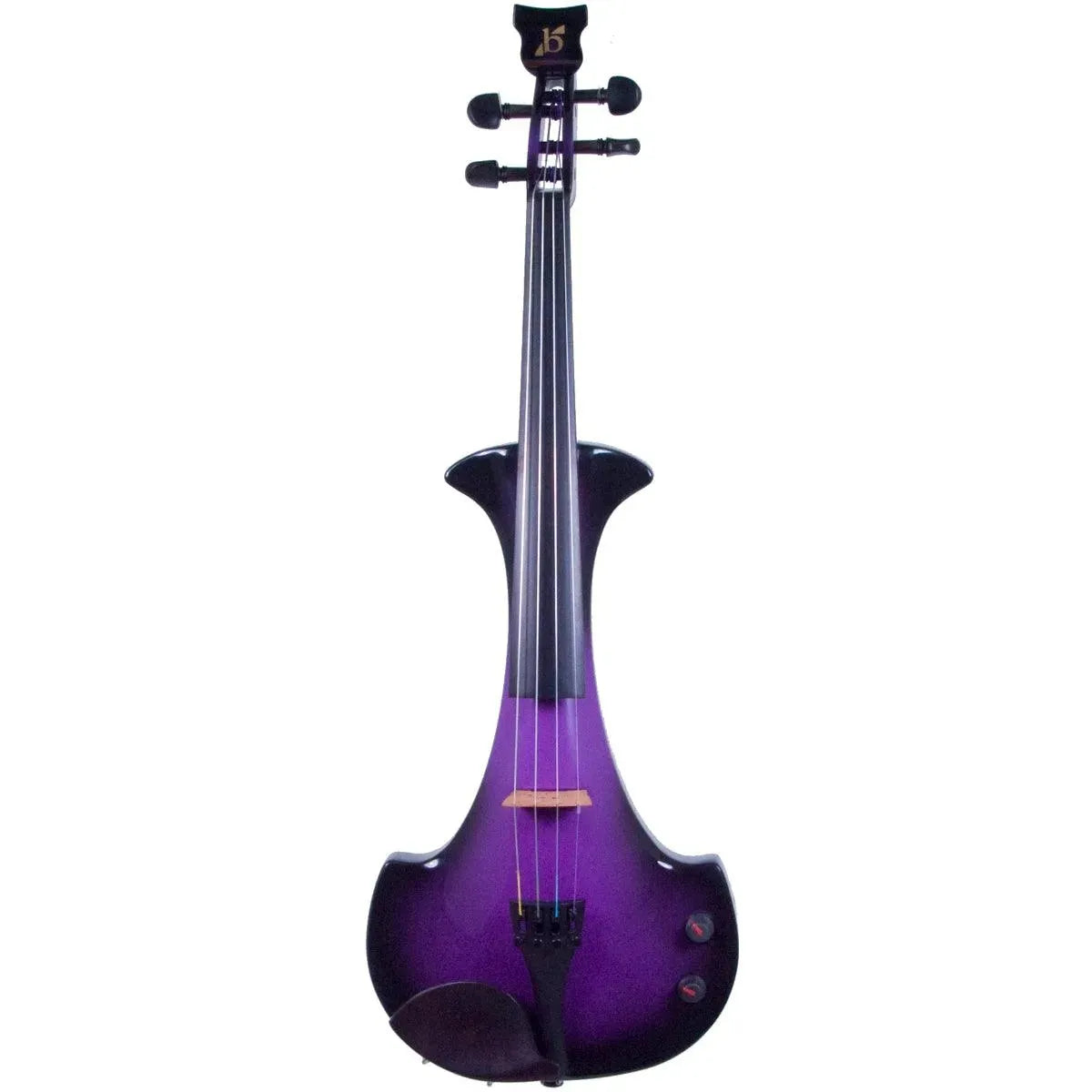 Bridge Aquila electric violin, Purple/Black – Electric Violin Shop