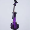 Bridge Aquila electric violin, Purple/Black - Electric Violin Shop