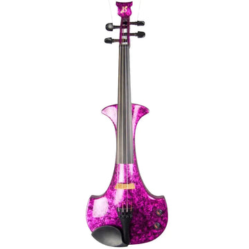 Bridge Violins Aquila 4-String Electric Violin, Purple Marble